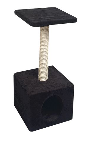 Flamingo NR110 Cat Scratching Pole - BLACK